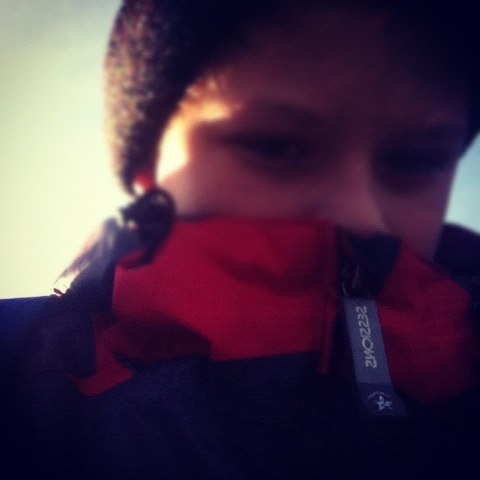 Haha egopic:D. Foto: Iphonen. Åkare: Jag.