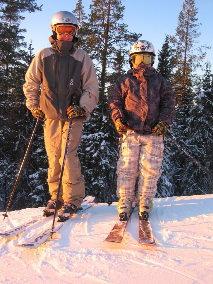 i kåbdaliss. Foto: Kimmo. Åkare: jag och jens.