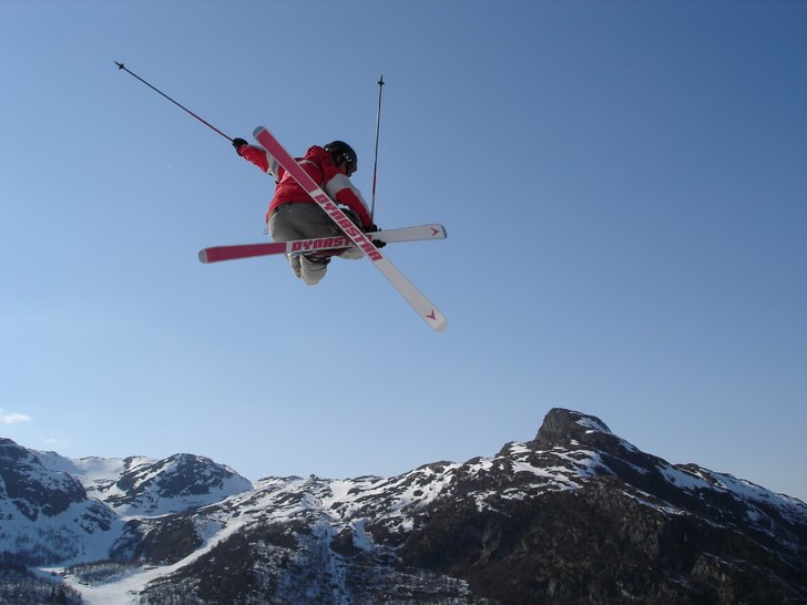 Valen i parken Hemsedal.... Foto: Henx. Åkare: Anders Gredin.