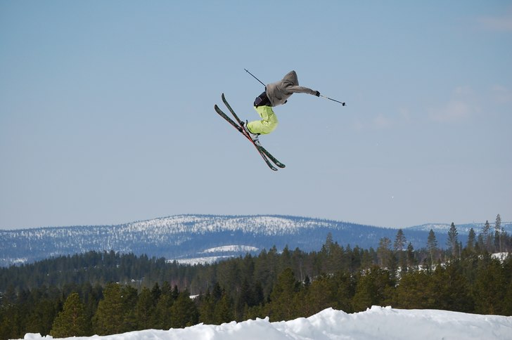 Kåbdalis invitational! 20meter :o. Foto: Oscar Schelen. Åkare: Anton Möller- Andersen.