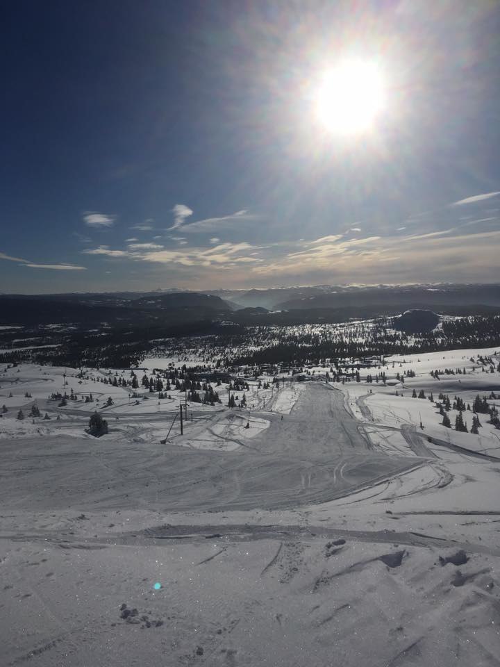 Drømmestart på Vinterferien 
Sol, vindstille og .