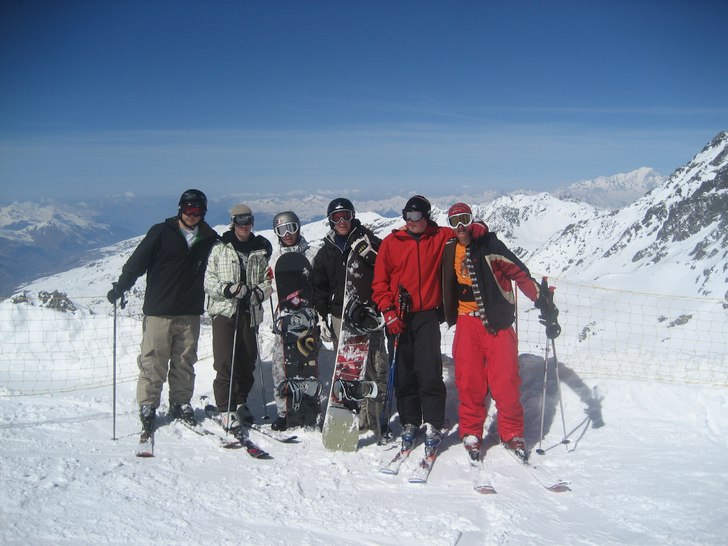 Vi stog där och njöt! Endast!. Foto: Tysk Random. Åkare: Team UCPA.