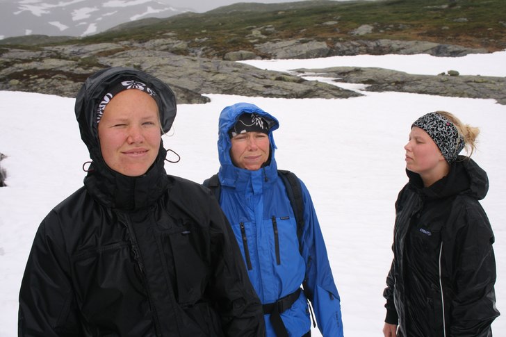 Mina tjejer!. Foto: Tomas Djurhed. Åkare: Stina, Linn o Fanny Djurhed.