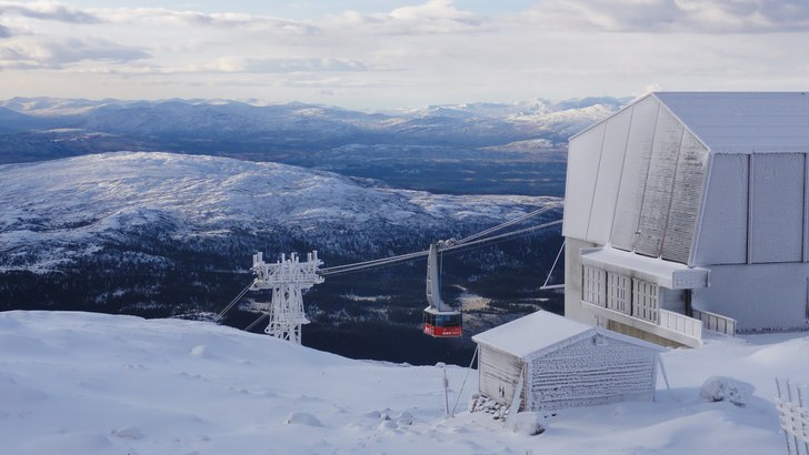 Var uppe på toppen 10/10. Foto: Carl Andersson.