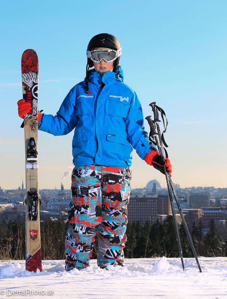 On top of the Mountain, “topptur” med Stockhol. Foto: Göran Röjhagen. Åkare: William Lundqvist.