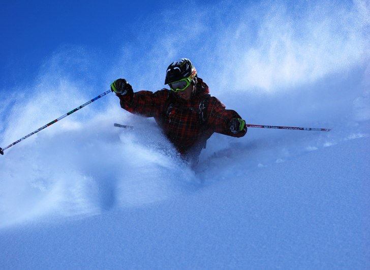 Finpuder på baksidan rendl. Foto: Robin Cedvin. Åkare: Eric Westling.