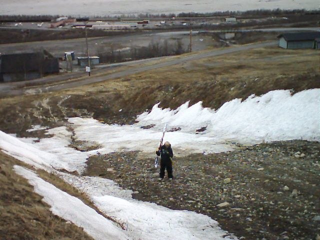 Sista åket... Foto: En kompis. Åkare: Jag.