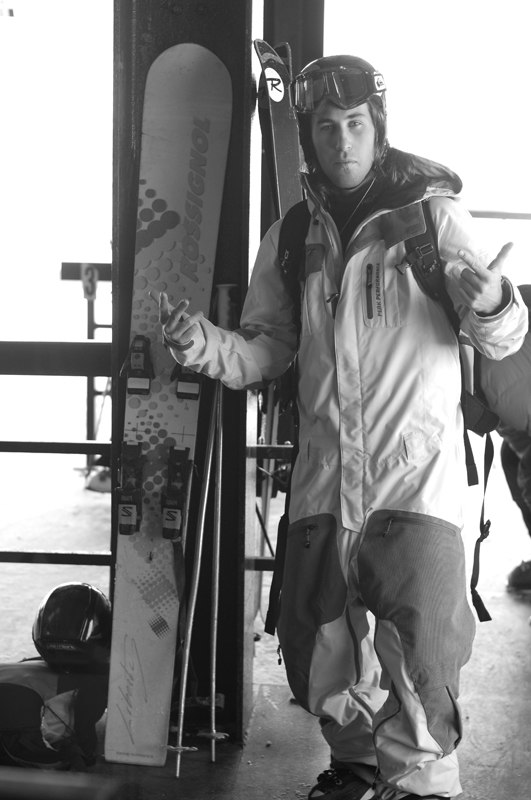 Man undrade ju lite lätt vad som hänt med Henke . Foto: Mattias Fredriksson. Åkare: Henrik Windstedt.