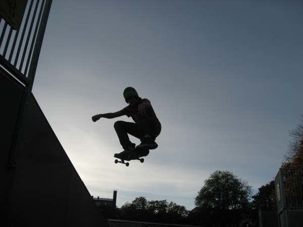 Fin dag, olie från bank.. Foto: Egil. Åkare: Jag.