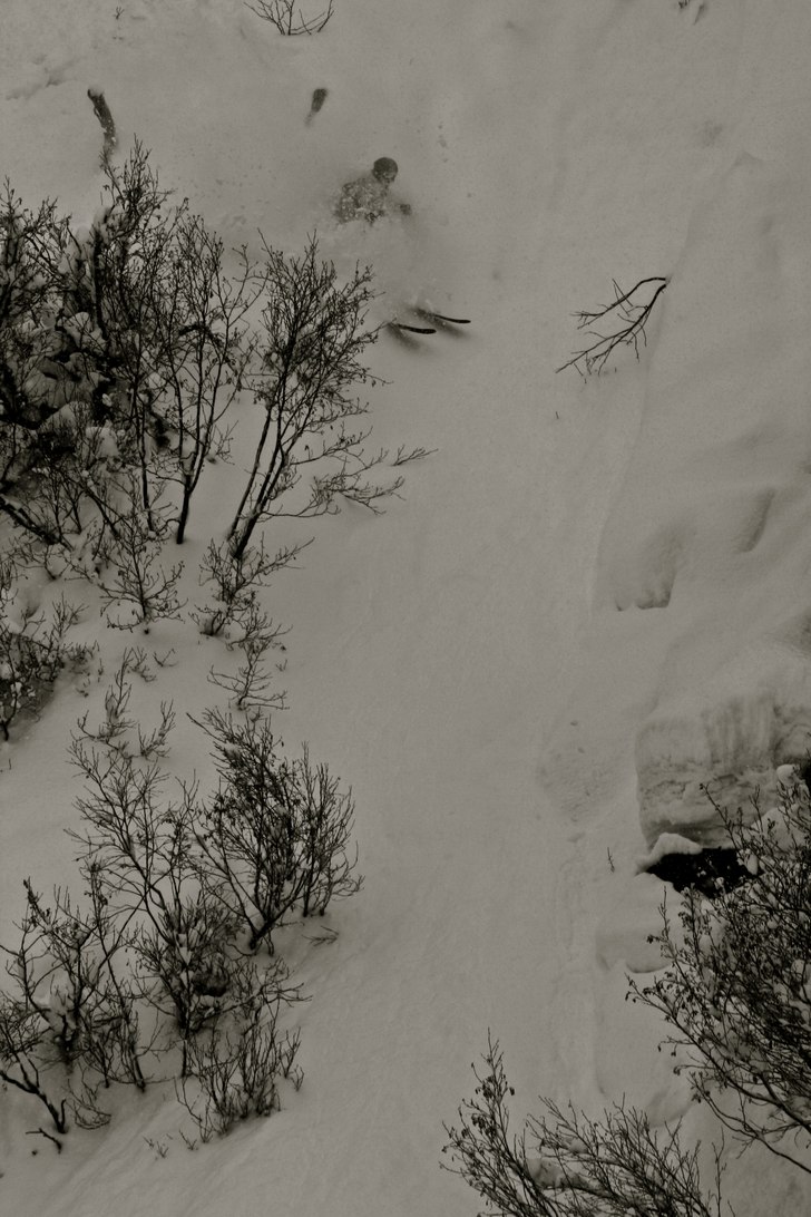 Säsongens sista bild blev en av de bästa också. Foto: Felix Grunert. Åkare: Rikard Lindblad.