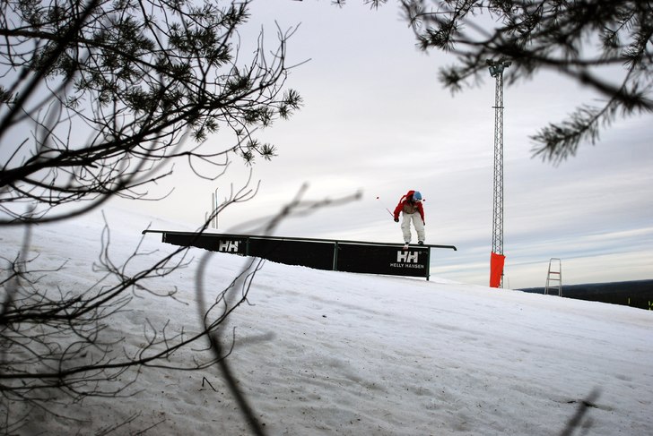 Det var en skogsmulle som smygfotade när jag smek. Foto: Eric Wibaeus. Åkare: Sebastian Delér.