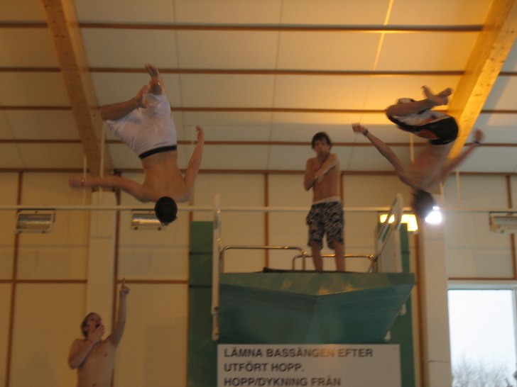 :). Foto: Mikael Sippan. Åkare: Jag och Lukas.