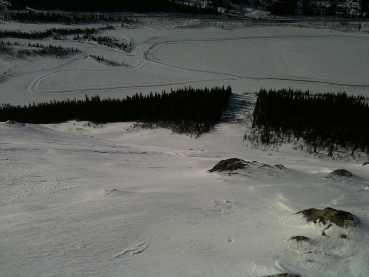 Drommen, speedskibacken
2010-04-04, 17:05. Foto: Johan Lysén.