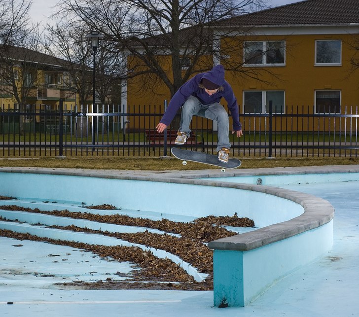 switch kickflip!. Foto: Johan Löfgren. Åkare: John Romo.