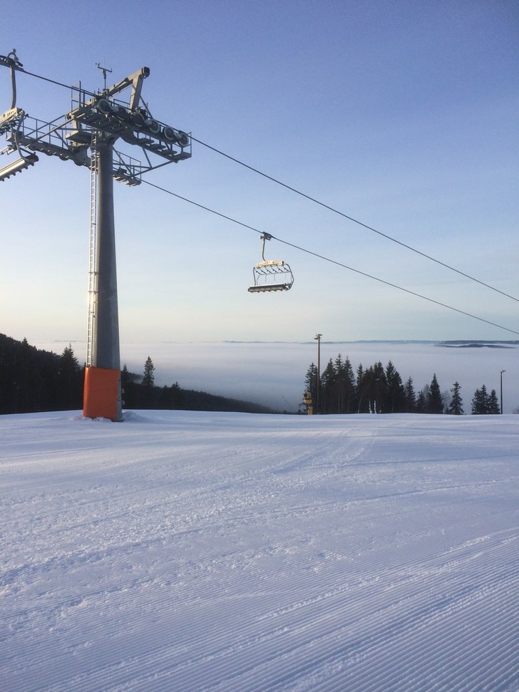 Flott på toppen idag????
Nå er hele Wyllerområd.