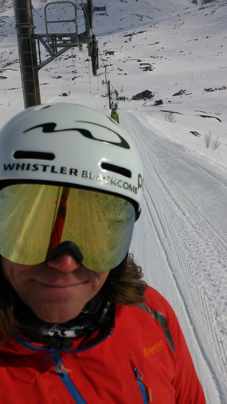 Riksgränsen  Maj 2017.