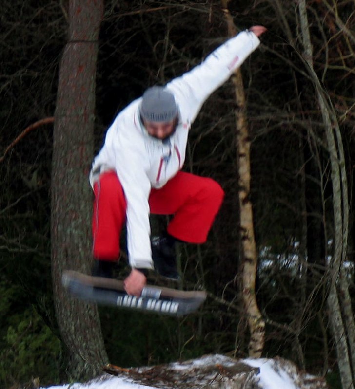 Svårare än man tror.... Foto: L'Aska. Åkare: Robert.