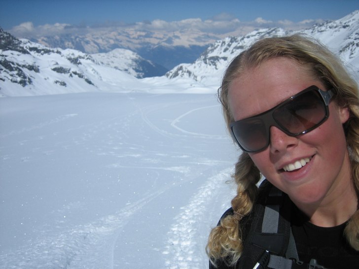 På tur mot Rosa Blanche..