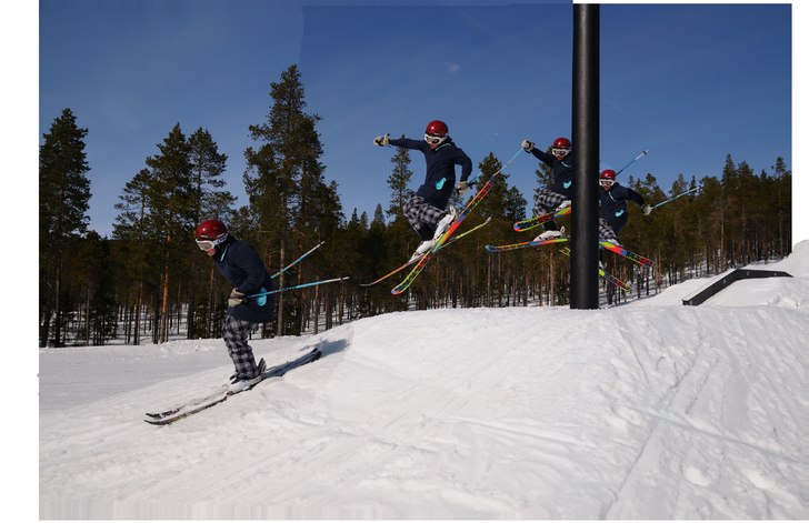 en sekvens på bonk-röret, snabb redigerad :). Foto: Pappa. Åkare: Erik Sedin.