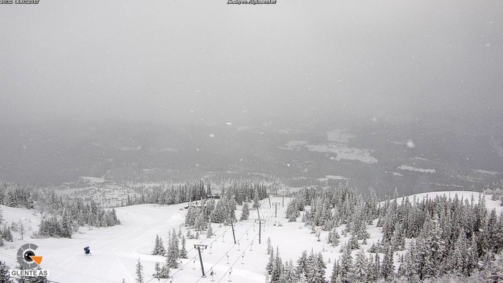 Vinterland
Det har snødd fint de siste 36 timene .