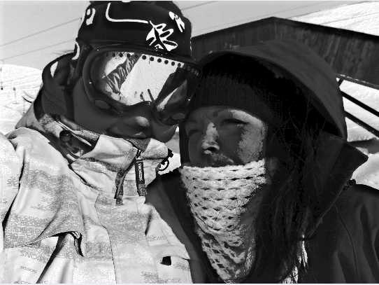 åre -06. Foto: Hanna Reidemar. Åkare: Hanna Reidemar, Mimmi Granath.