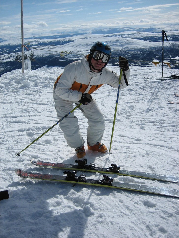 och solen den sken.... Foto: j borgudd. Åkare: Robert Didriksson.
