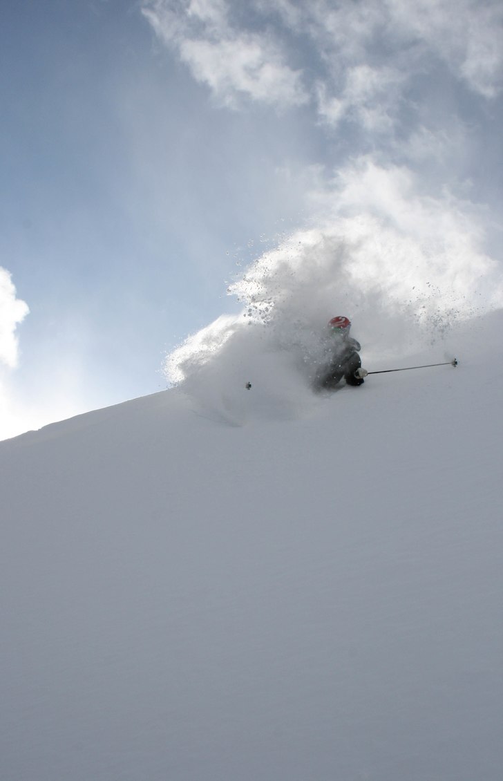 En bra fotodag i Lost Boys Pass i Fernie BC. Foto: Martin Arvidsson. Åkare: Patrik Holmqvist.