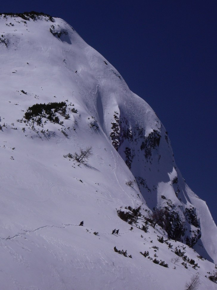 Jag och min polare på väg upp. Hm om ni kollar l. Foto: Anna.