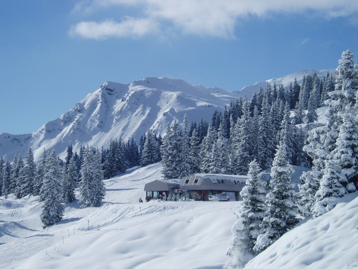 Utsikten från Chaisevedra mot våra fina spår p�. Foto: Jon Håkansson.