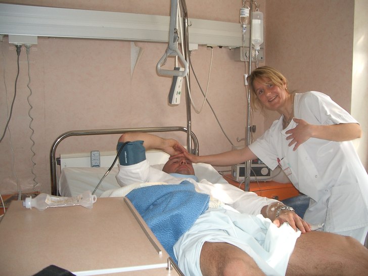 Det kunda ha varit en bra dag på berget men tyvä. Foto: TT. Åkare: Fredrik Broman.