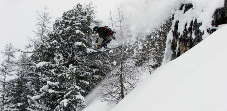 litet dropp med mycket fart. Foto: Gulebjörn. Åkare: Simen Sundt.