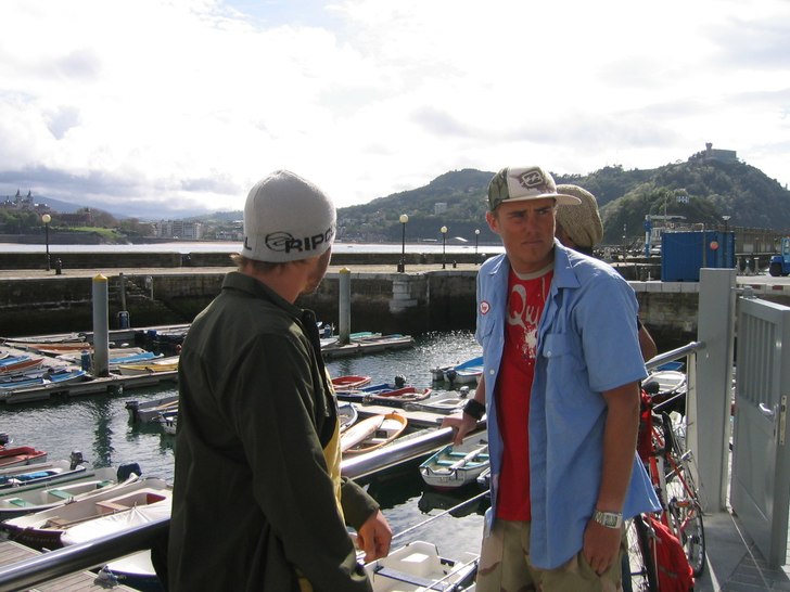 san sebastian...en fy helvetes fest.... Foto: ja jo men....