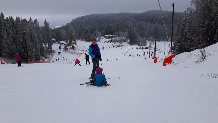 Fine skiforbund og god stemning på Trollvann 
Meg.