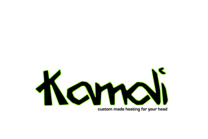 Kamalis logga finjusterad och klar. Äntligen klar. Foto: Kajsa.