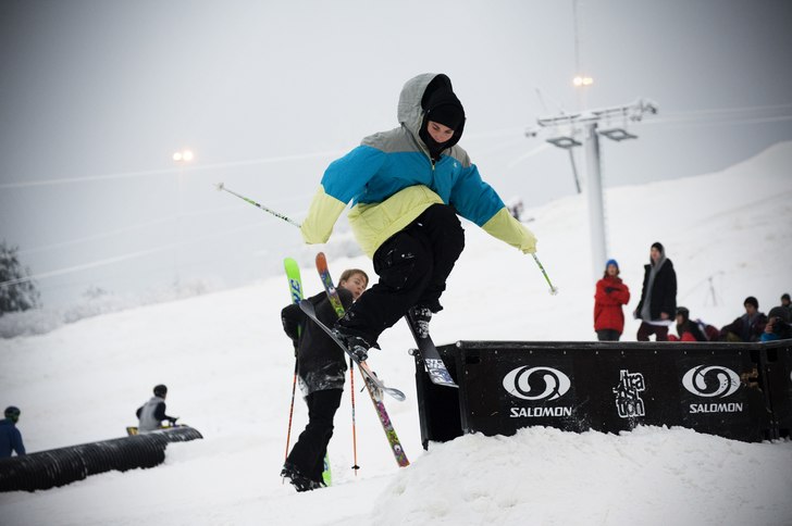 Väsjö Railjam 2010. Foto: Pax Engström Nyström. Åkare: Okänd.