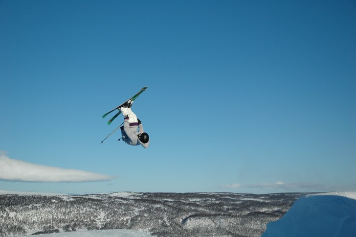 Frontflip:D. Foto: Peter Fredman. Åkare: Hampus Fredman.