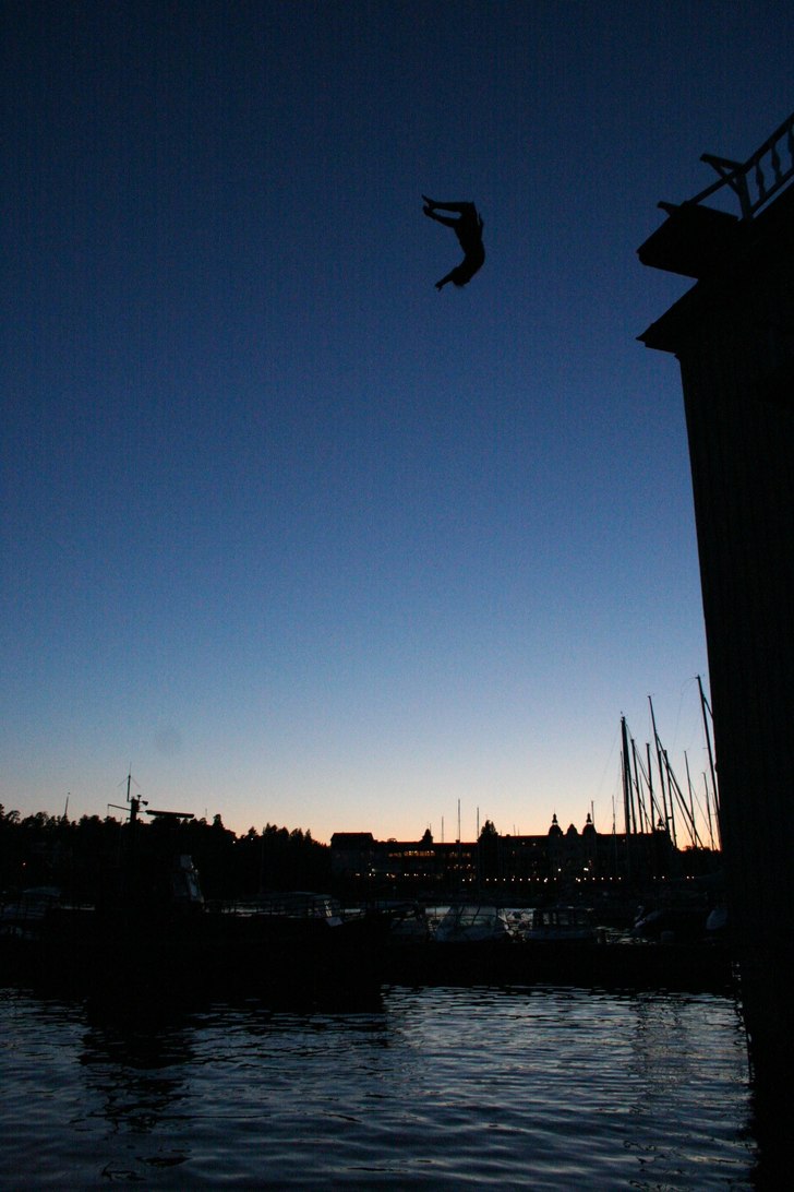 Jag gör en mollbergare från 12an på saltisbadet. Foto: Albert Olin. Åkare: Gustav Olin.