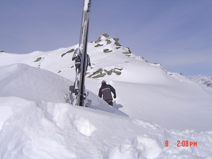 Fin bild efter en jäkla hike.. Foto: Martin Wikström.
