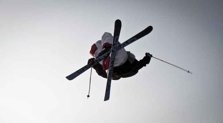 Peak tävling i höjden. Foto: Philip Juliusson. Åkare: Linus Bernström.