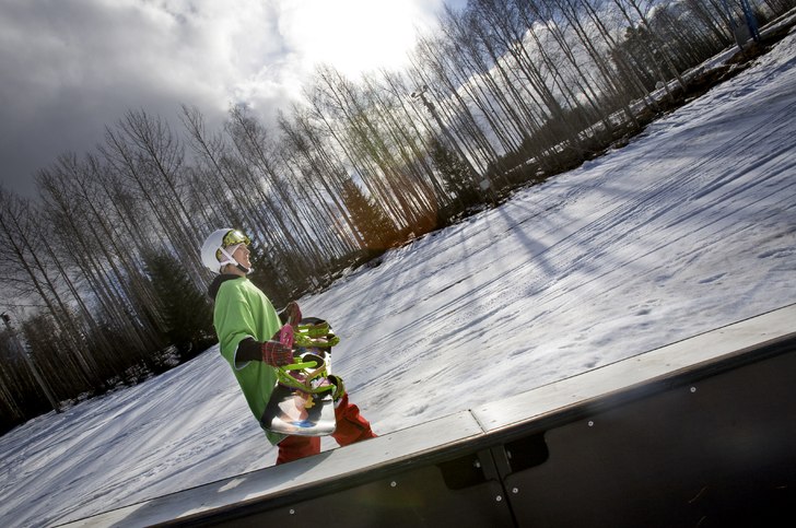 Foto: Sven Björkland, Västerbottens-Kuriren. Åkare: Elias Isaksson.