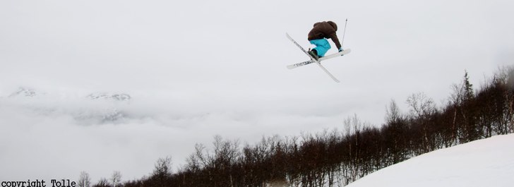 overshoota i hemsedal is das shiet, säger dom.. Foto: Tolle Johansson. Åkare: christian ekdahl.
