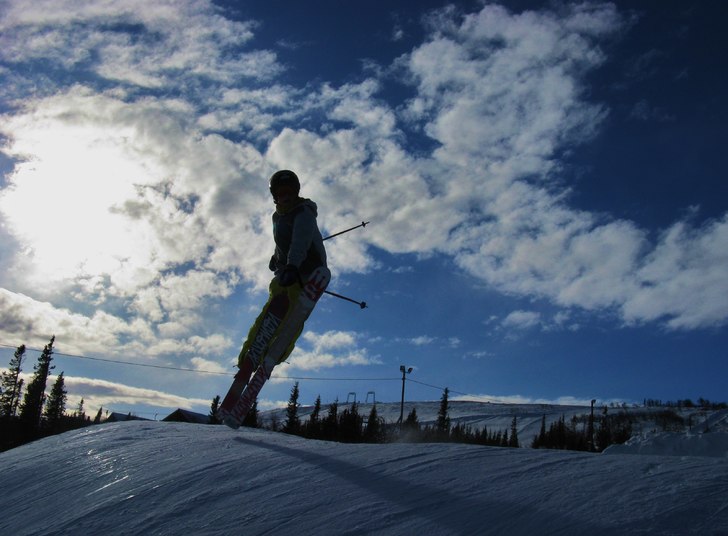En liten bonk av ica pöjjken.. Foto: Tommie. Åkare: Ica.