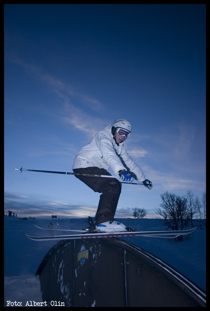 Foto: Albert Olin. Åkare: Fredrik.