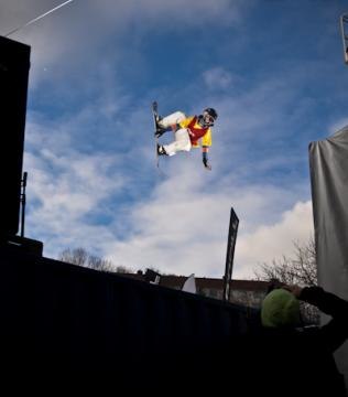 fs 3 indy på CBJO 2009. Foto: okänd. Åkare: Fredrik Bergkvist.