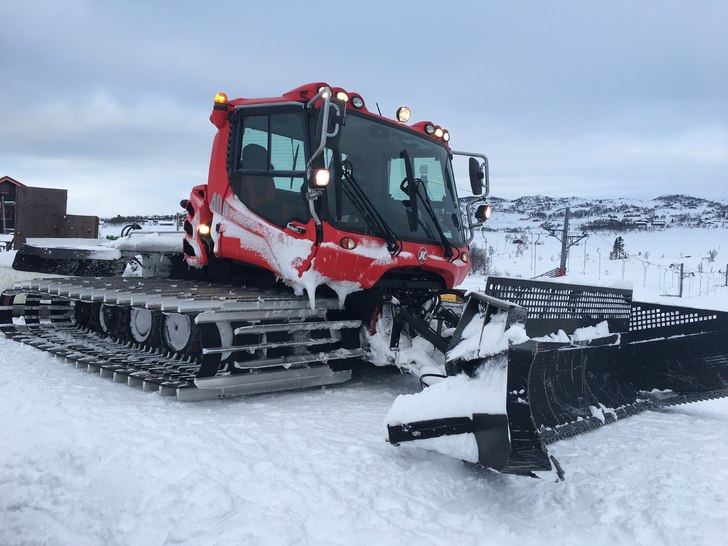 Dagens oppdatering
Lett snøvær men fine forhold!.