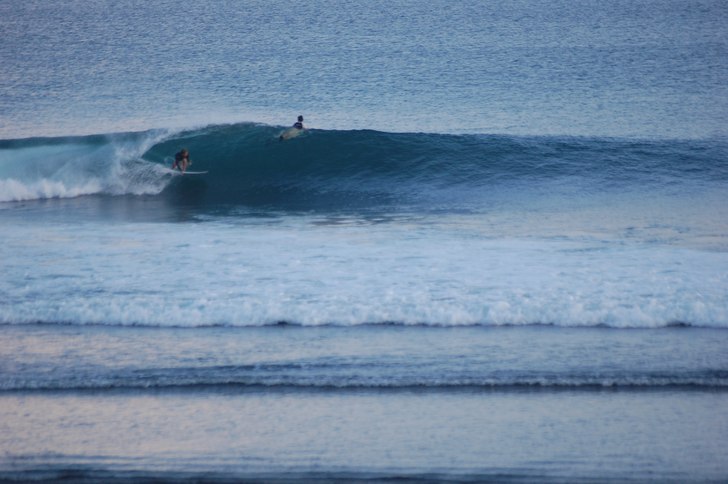 Bingin, världens roligaste vänster.. Foto: Sofia Sjöberg. Åkare: Jacob Wester.