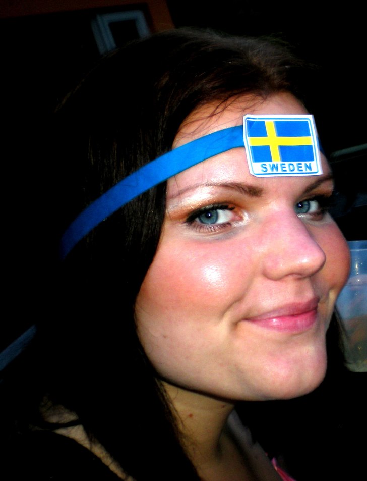 Jag på Midsommarafton.