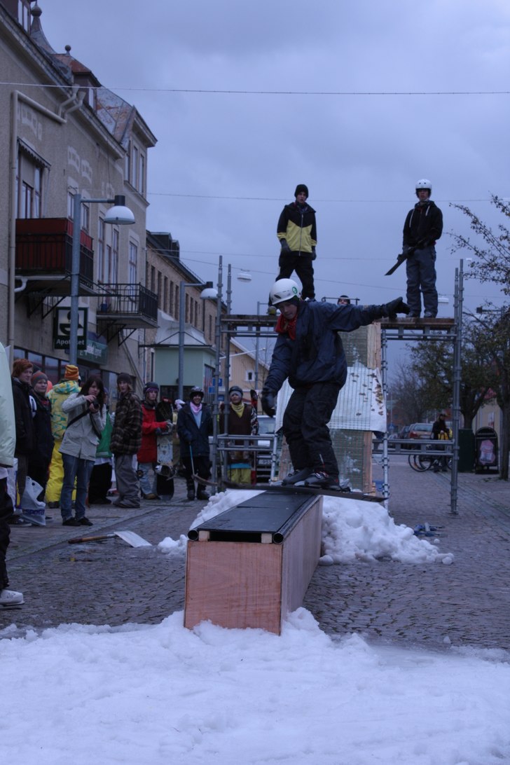 Fucking Åmål Railjam. Foto: Pappa. Åkare: Max   jag.