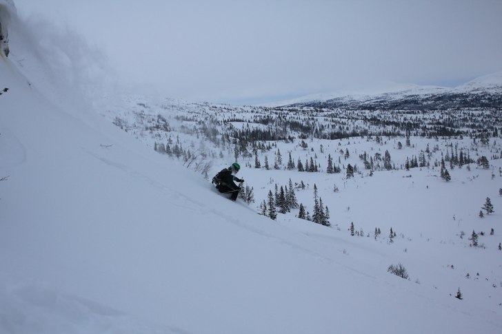 Siste vinterferiedag
Fineste snøforhold i vinterf.