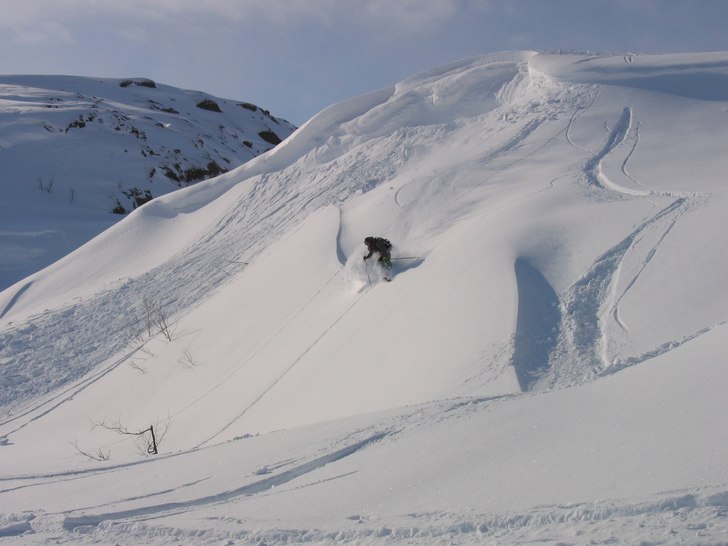 Fin dag i en lite ovanlig plats i området. Foto: Lars Andreasson. Åkare: Husvagnsmannen.